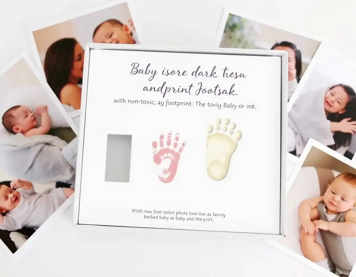 Baby Hand- und Fußabdruck-Set