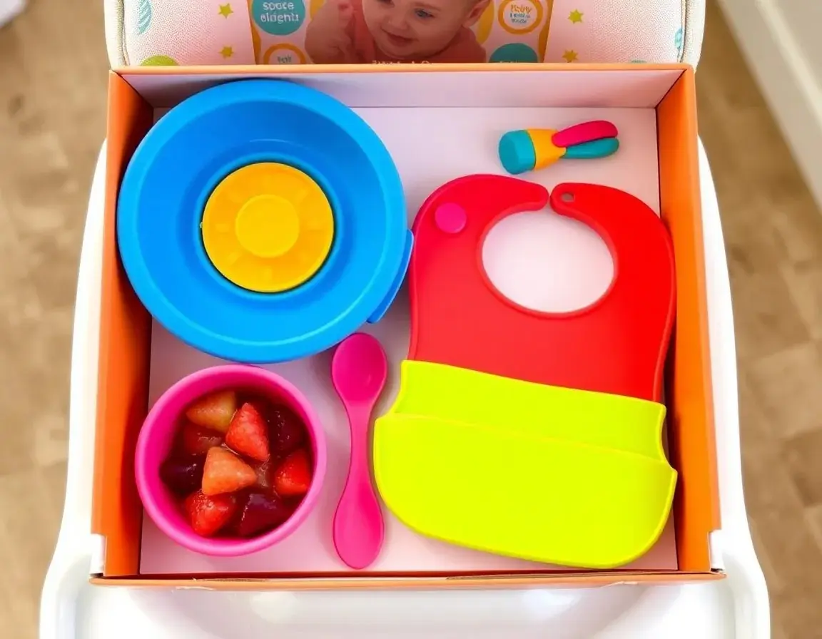Silikon Baby Ess-Starter-Set