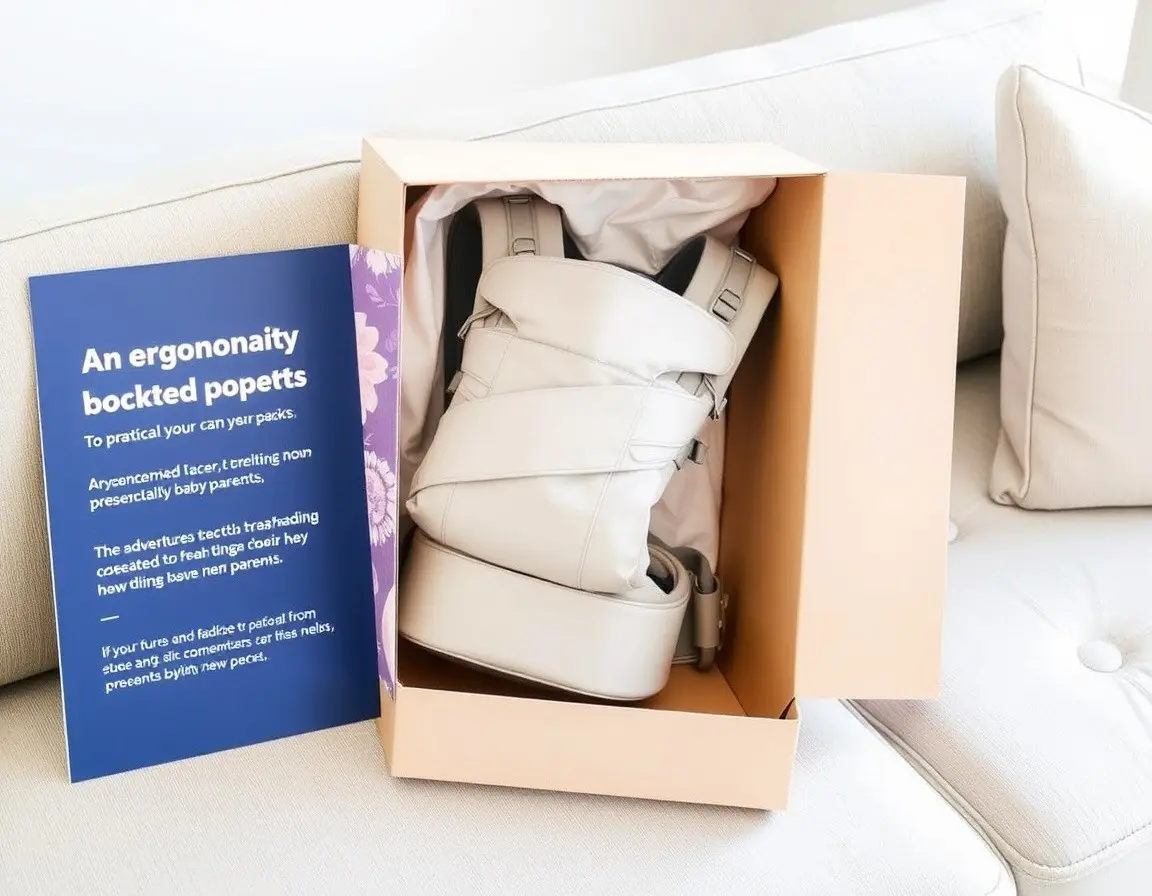 Ergonomische Baby-Trage