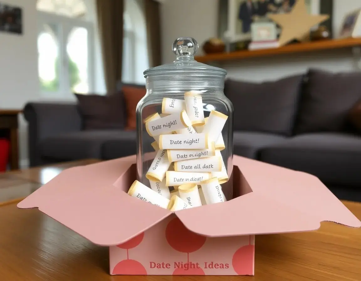 Creative Date Night Jar with Activity Ideas