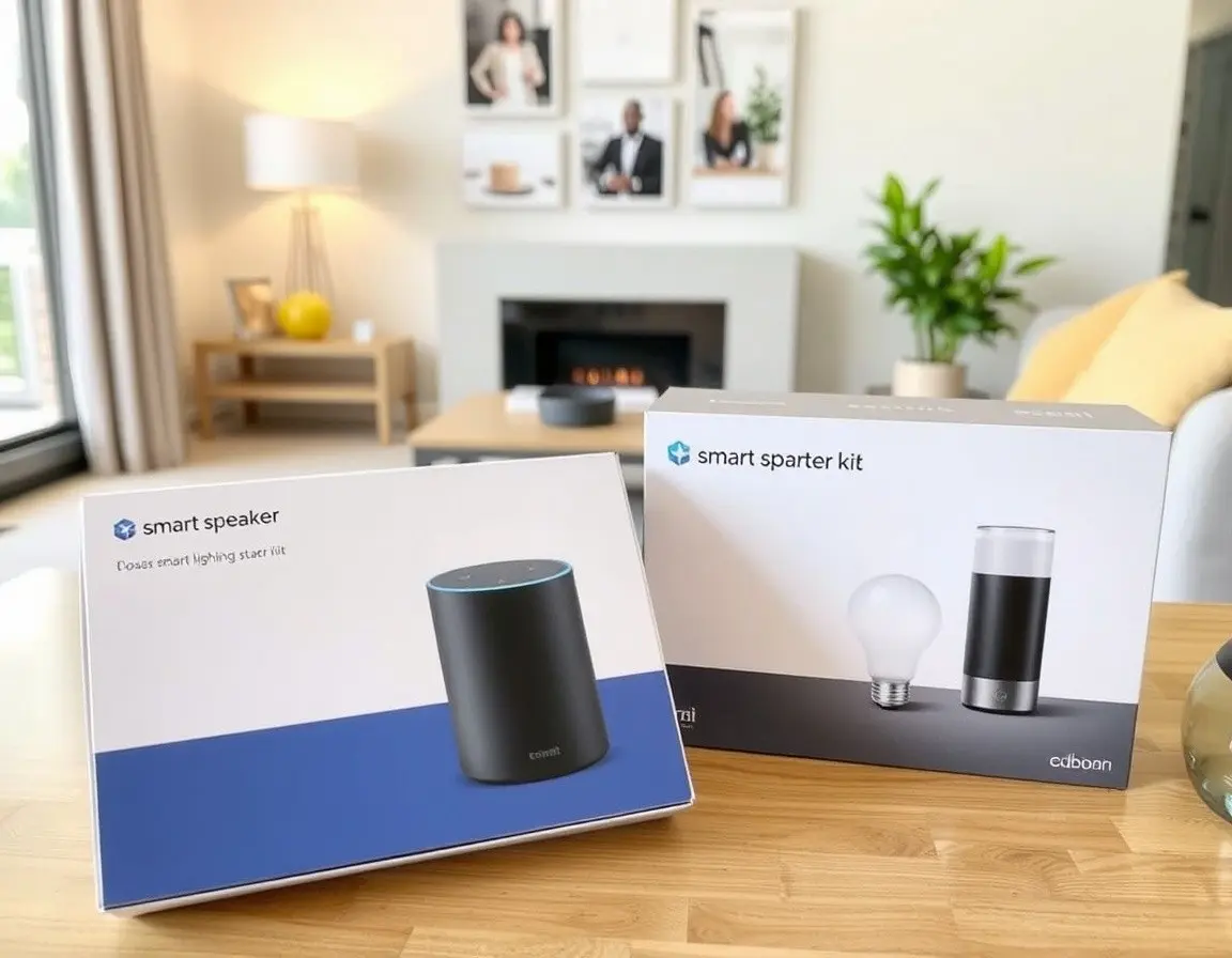 Smart Home Device (e.g., Smart Speaker or Smart Lights Starter Kit)