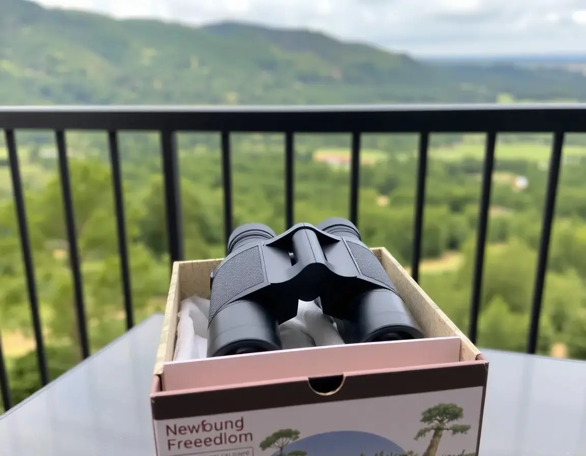 Kompaktes Profi-Fernglas zur Vogelbeobachtung