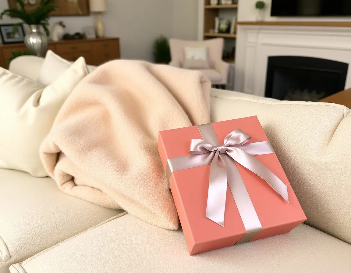 Luxuriöse Kaschmir-Wohndecke