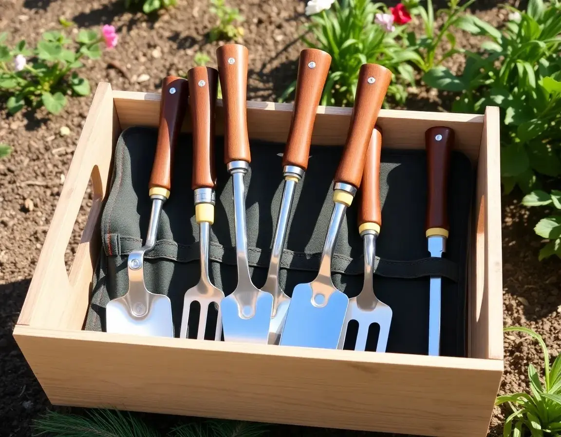 Premium Gartenwerkzeug-Set