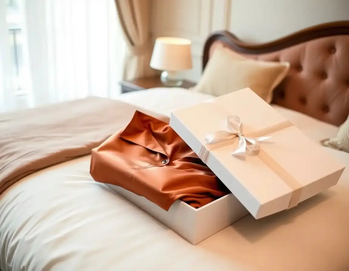 Luxus Seiden-Pyjama Set