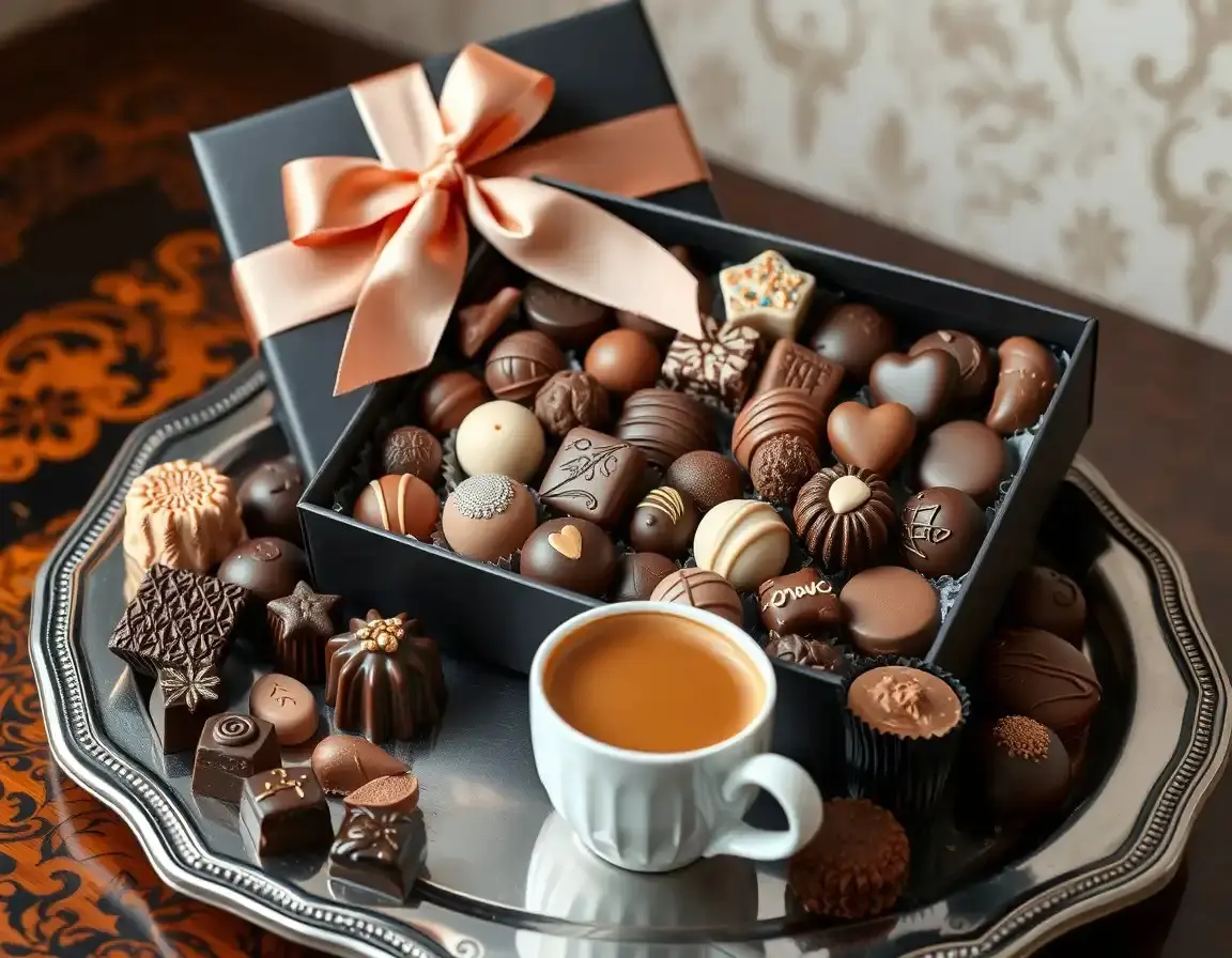 Gourmet-Schokoladen-Box