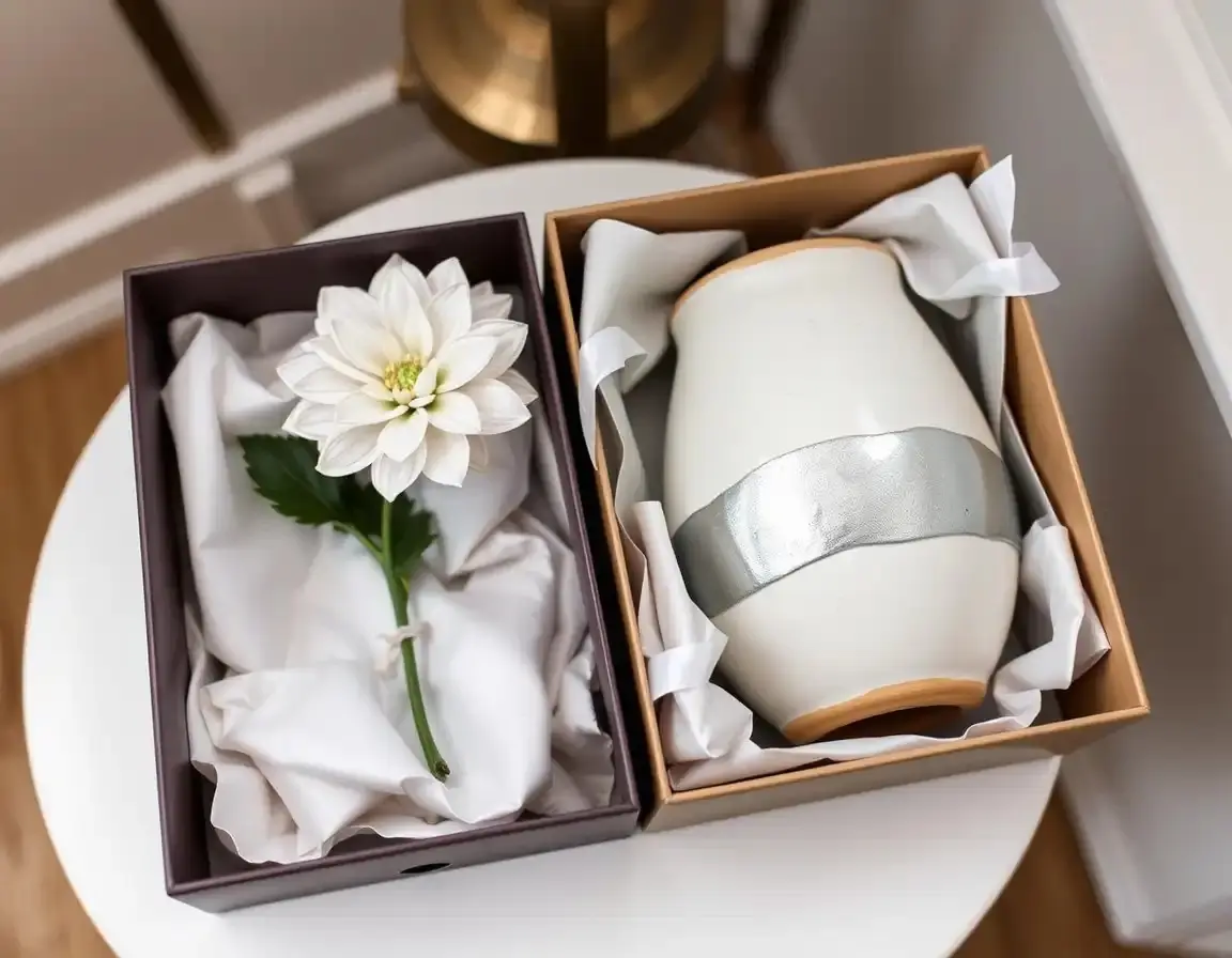 Handgefertigte Keramikvase