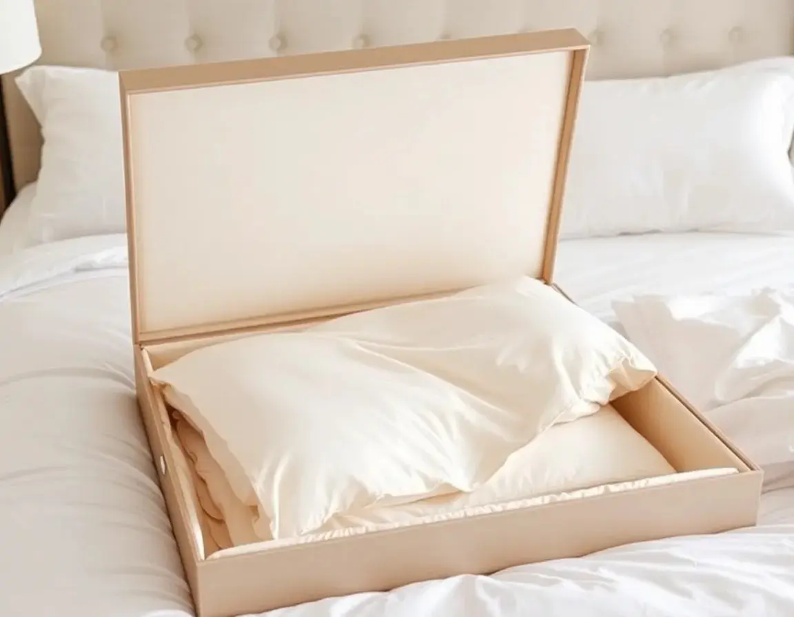 Hochwertige Seidenmischung-Bettwäsche-Set