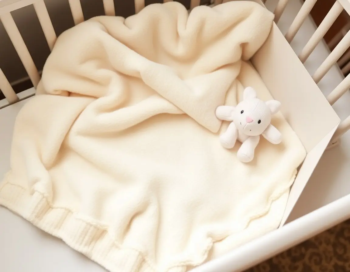 Bio-Baumwoll-Babydecke Set