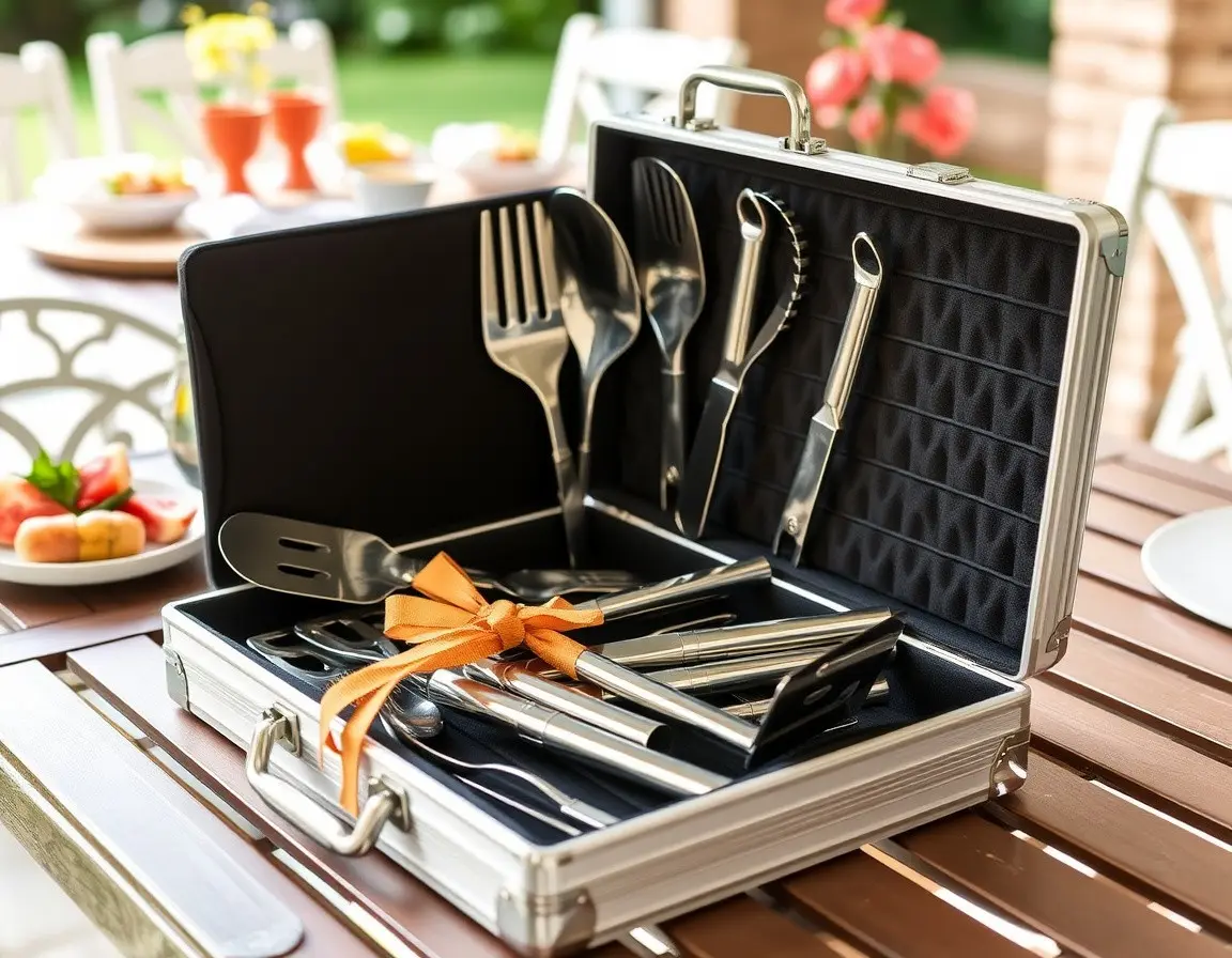 Professionelles BBQ Grill-Werkzeugset