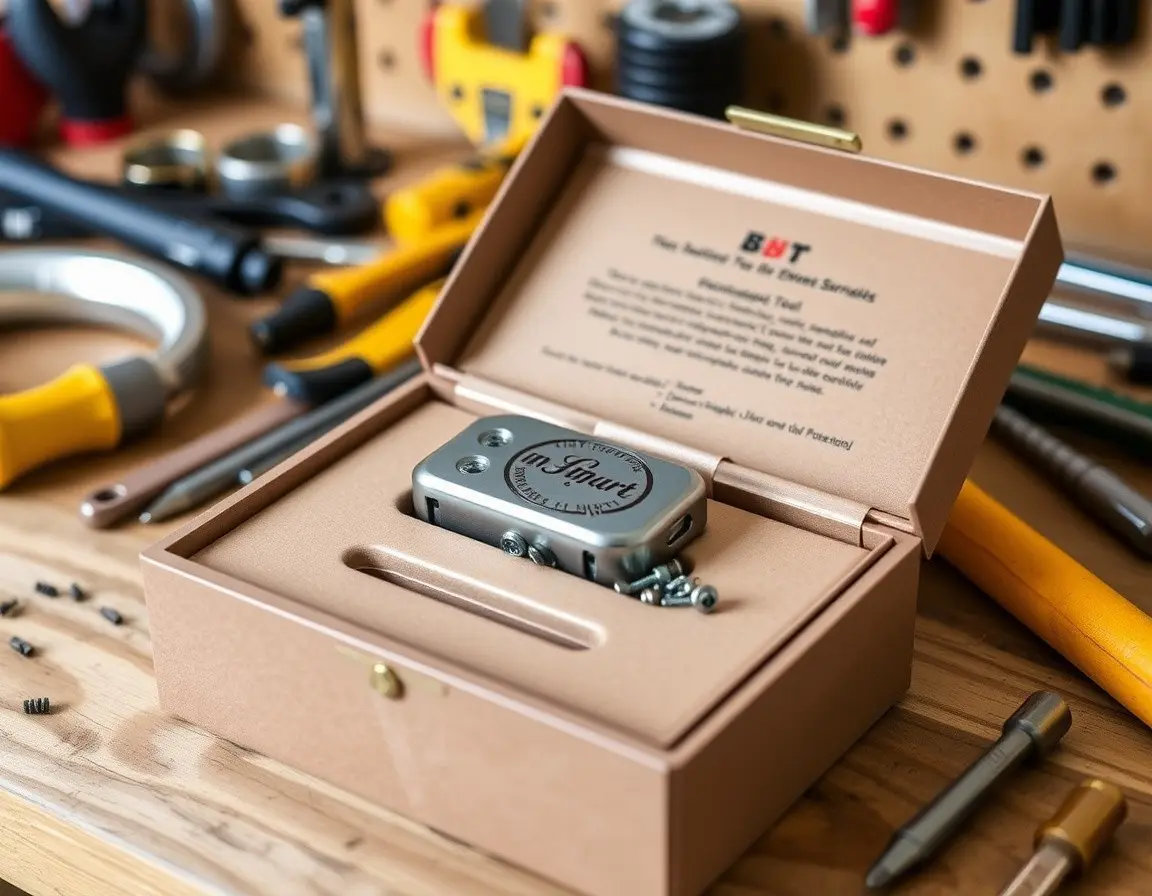 Magnetisches Werkzeugarmband als Geschenk Vatertag