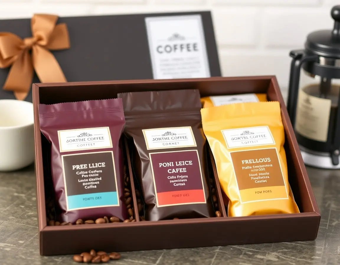Gourmet Kaffeebohnen Auswahlbox