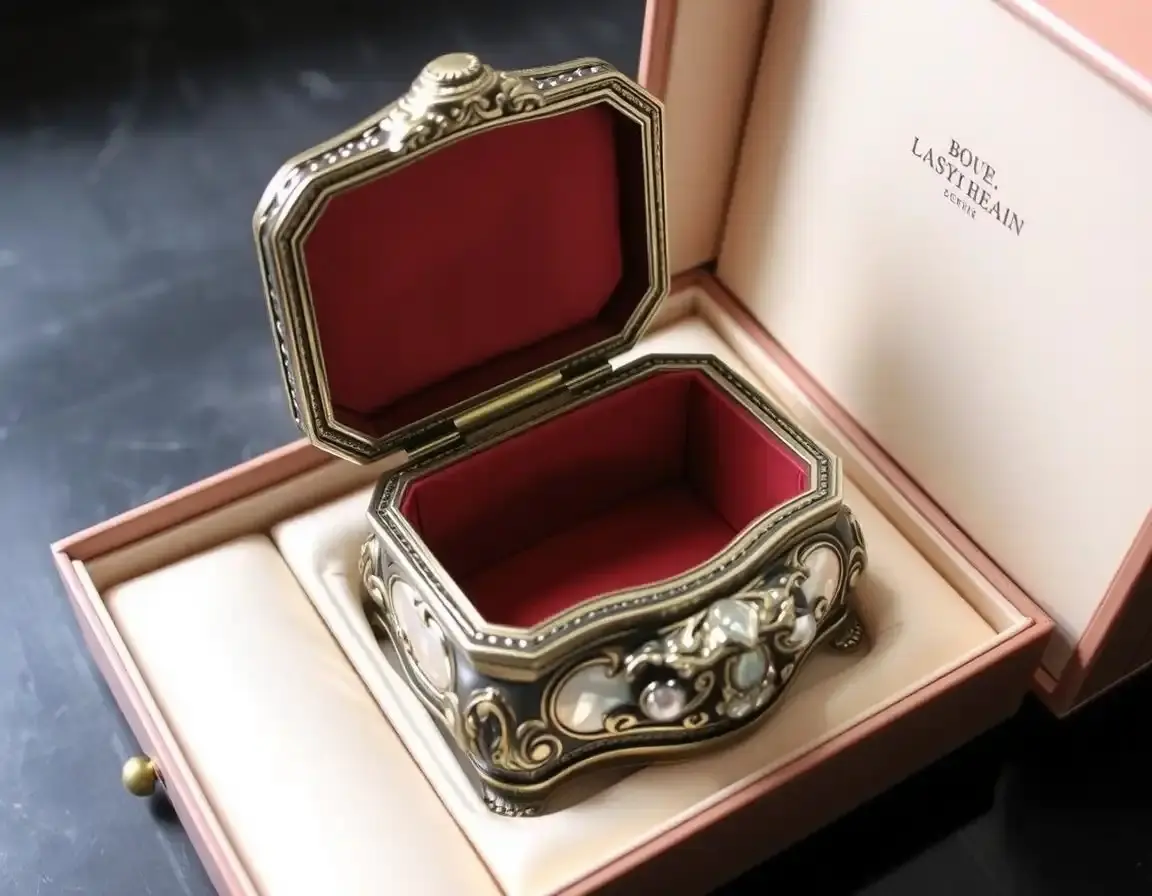 Exquisite Dekorative Schmuckschatulle