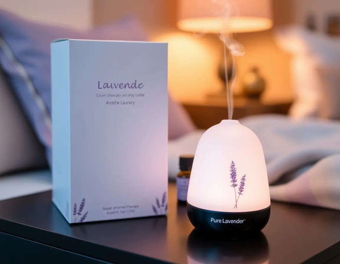 Aroma Diffuser mit Lavendelöl