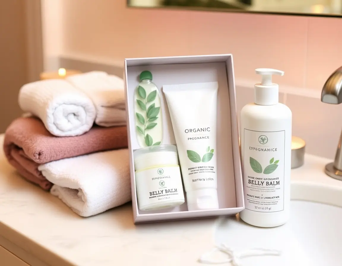 Bio-Hautpflegeset für Schwangere