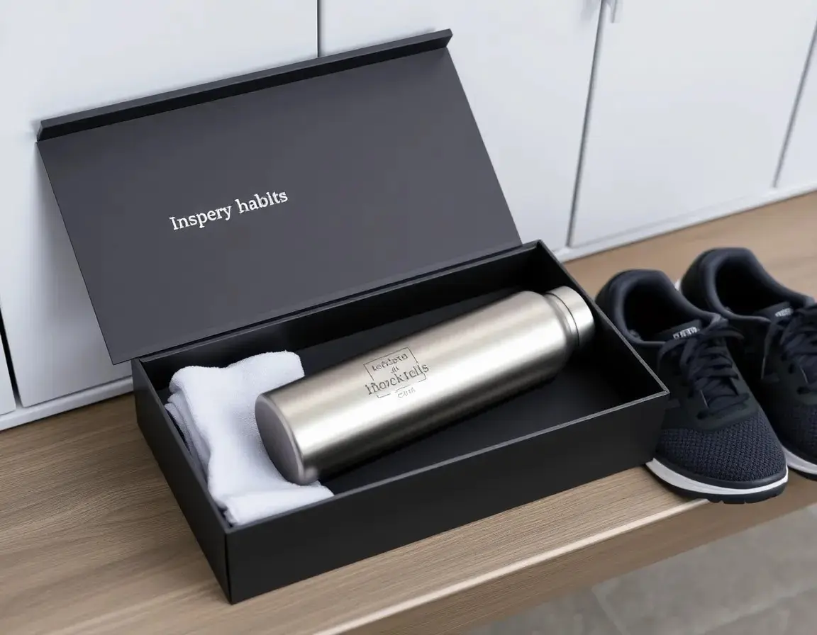 Gravierte Edelstahl-Trinkflasche