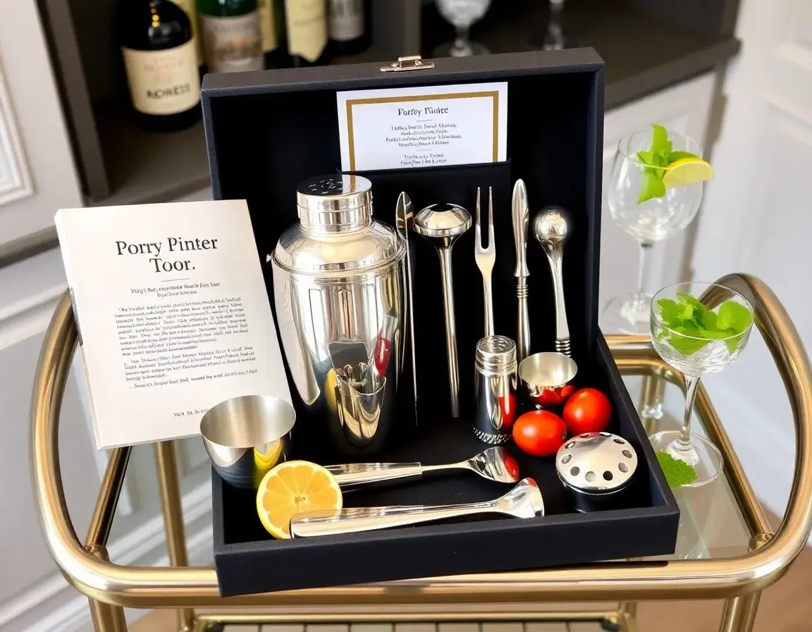 Cocktail Shaker Barwerkzeug-Set