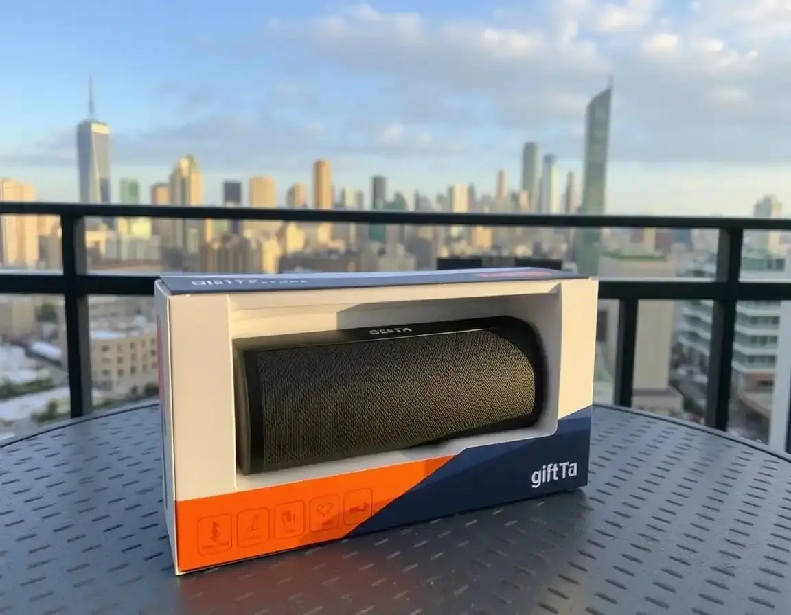 Tragbarer Bluetooth-Lautsprecher mit langer Akkulaufzeit