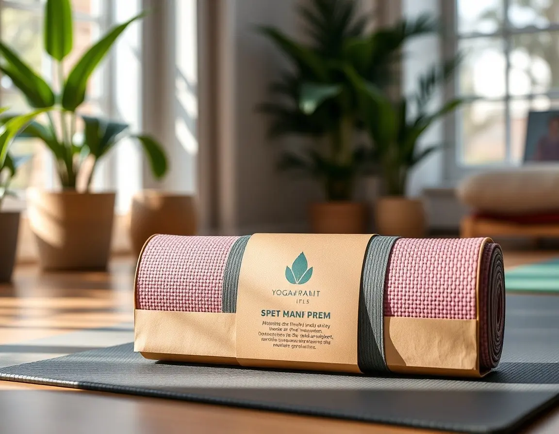 Hochwertiges Yoga-Matten-Set