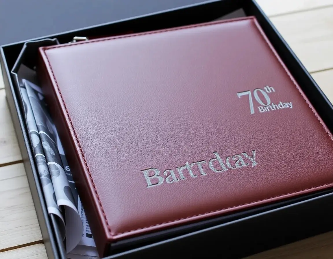 Personalisiertes, hochwertiges Fotoalbum als emotionales Geschenk