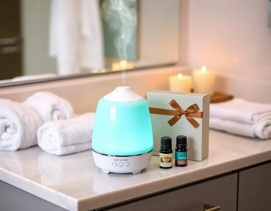 Ultraschall Aroma Diffusor & Öl-Set