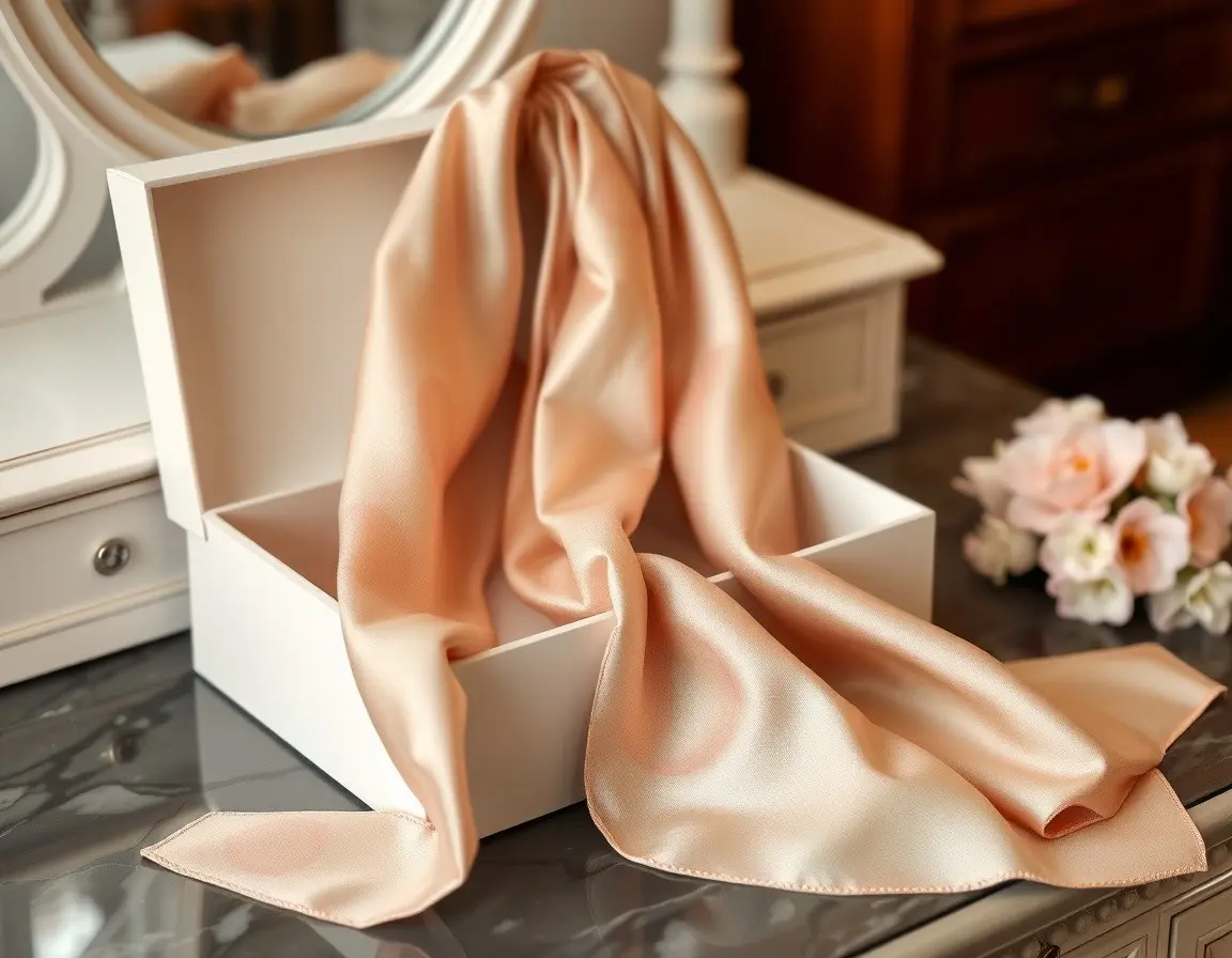 Eleganter Seidenschal