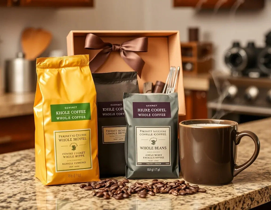 Gourmet-Kaffeebohnen-Set