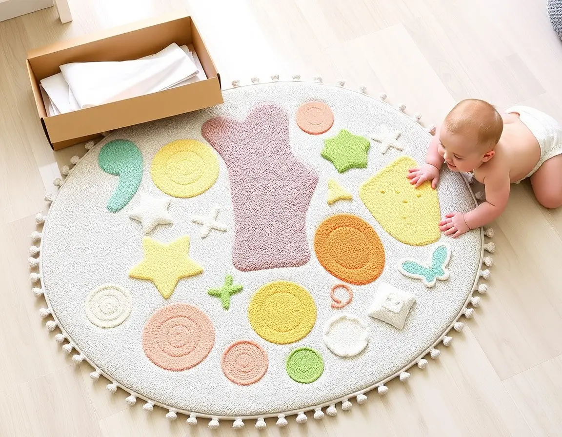 Sensorische Spielmatte als Geschenk für 1-Jährige