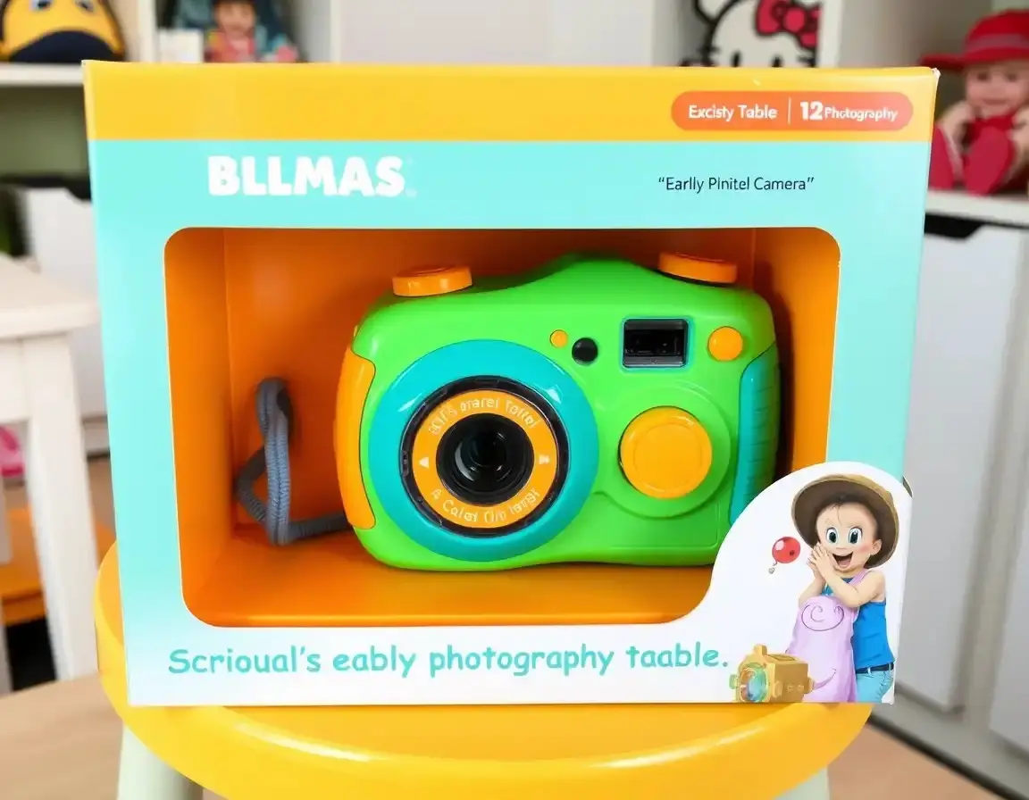 Kinderfreundliche Digitalkamera als Geschenk zum 1. Geburtstag