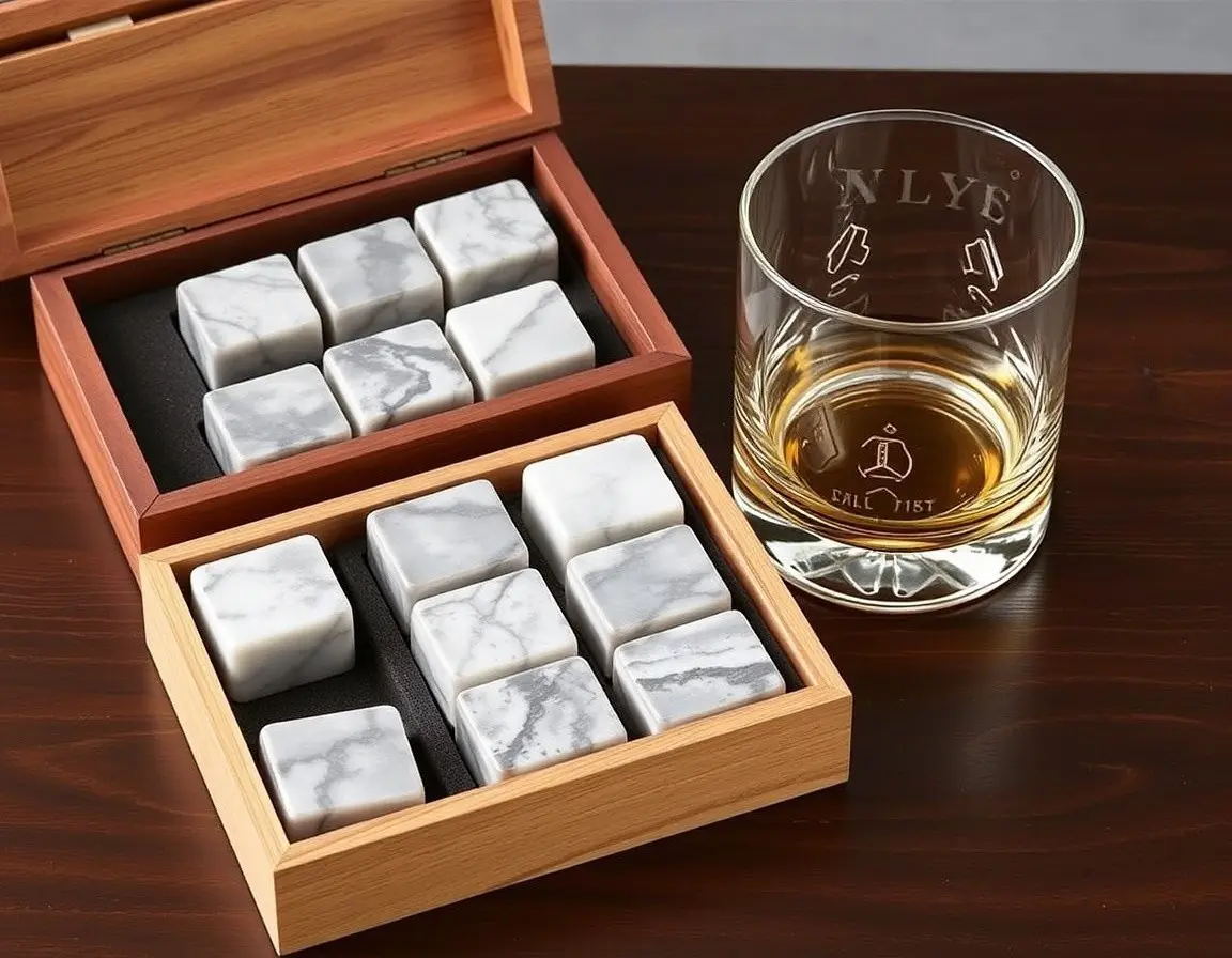 Premium Whiskey Stone Gift Set