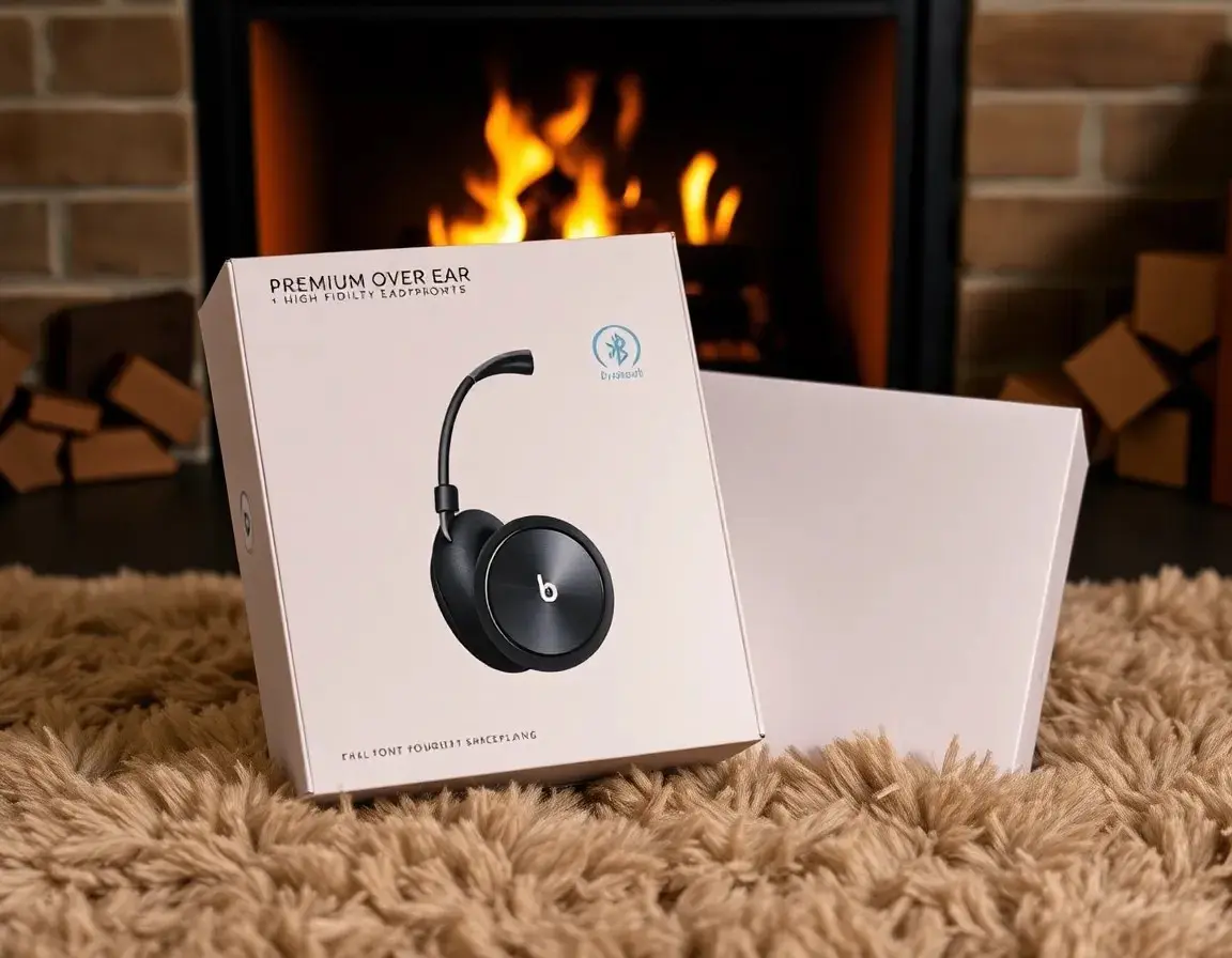 High-Fidelity Bluetooth Headphones Over-Ear