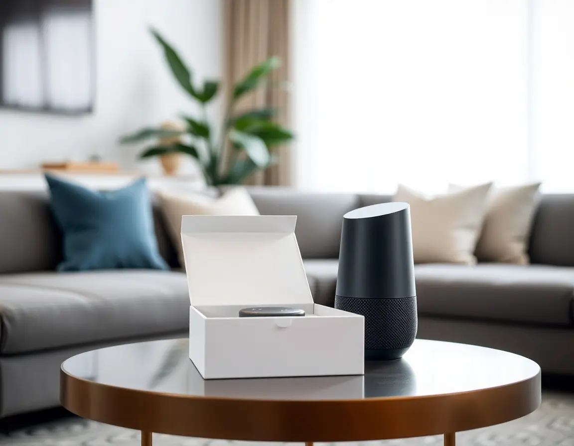 Smart Home Assistant Device