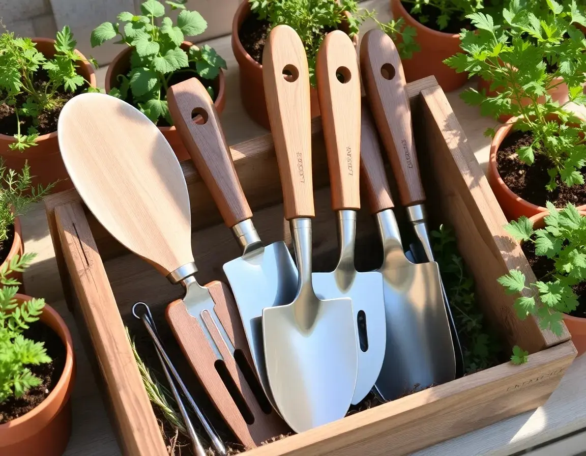 Ergonomisches Gartenwerkzeug-Set