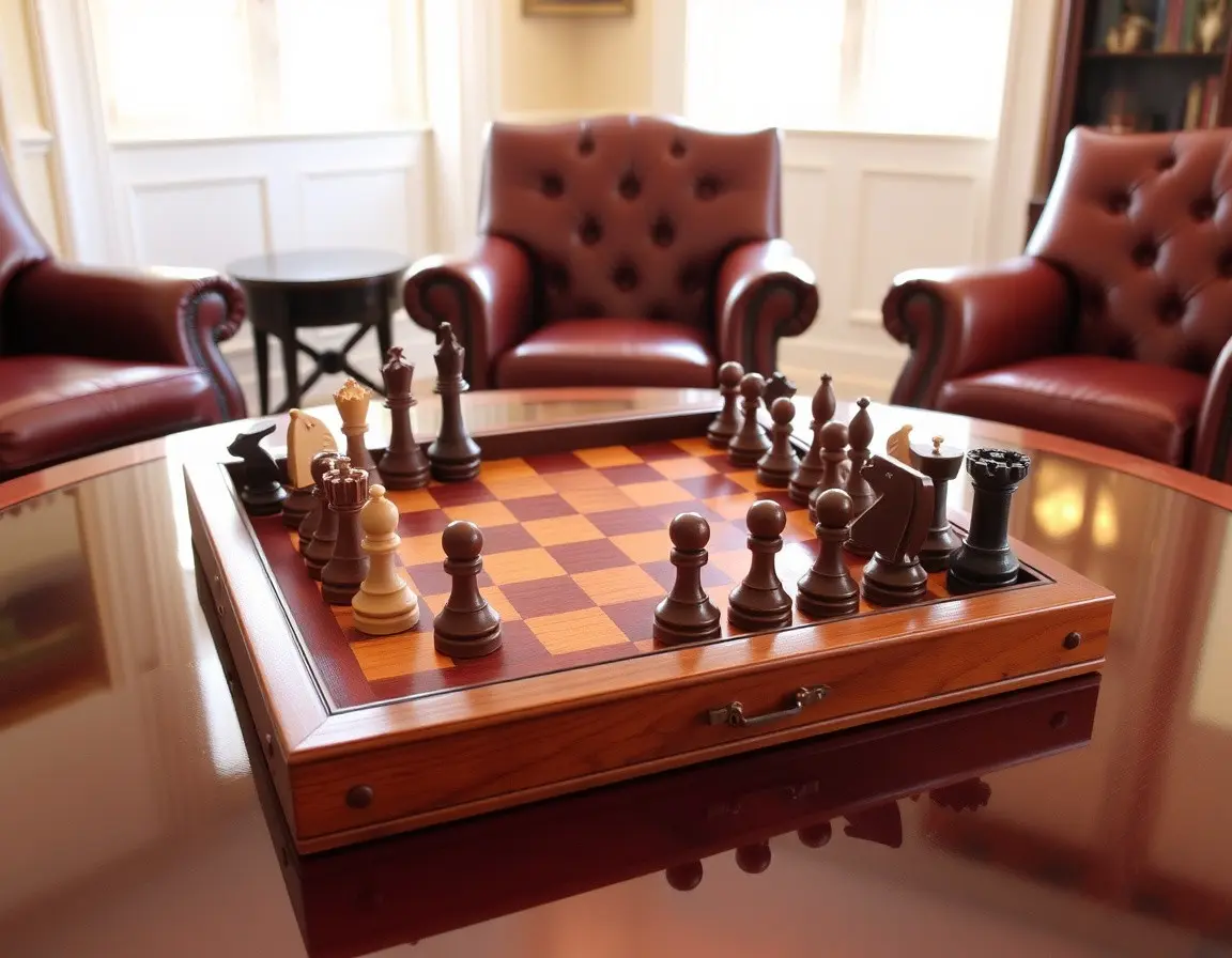 Hochwertiges Schachspiel