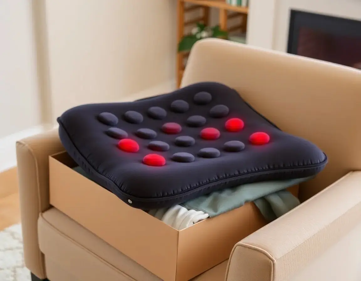Beheiztes Massagekissen