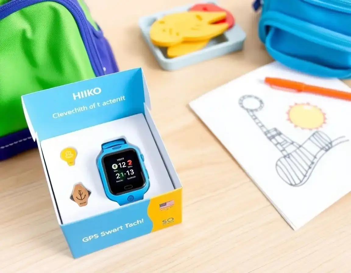 Kinder-Smartwatch mit GPS