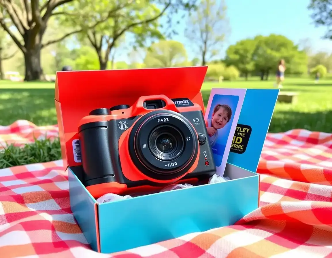 Kinder-Digitalkamera mit Sofortdruck