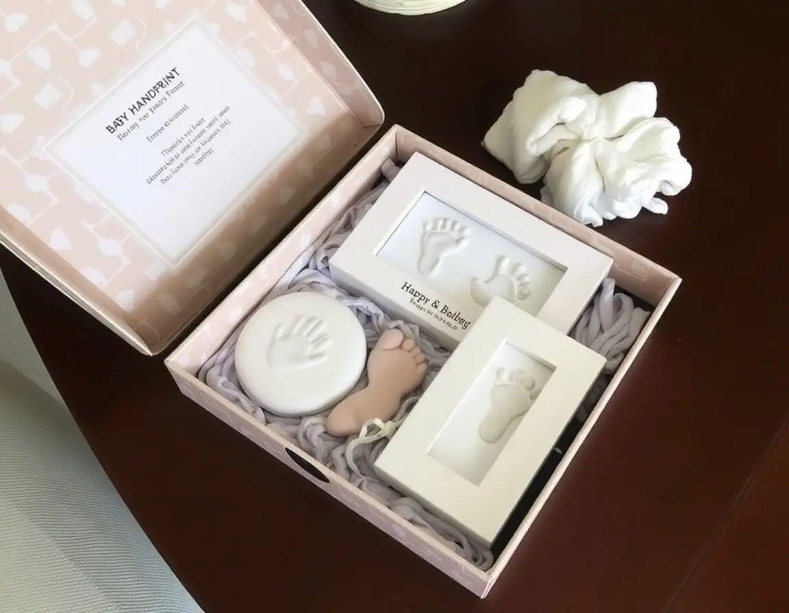 Baby Hand- und Fußabdruck-Set