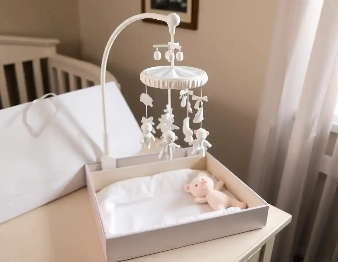 Hochwertiges Musik-Mobile fürs Babybett