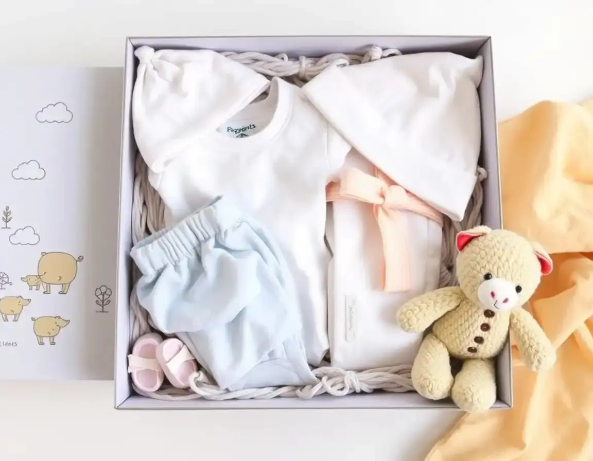 Bio-Baumwoll-Babykleidungsset