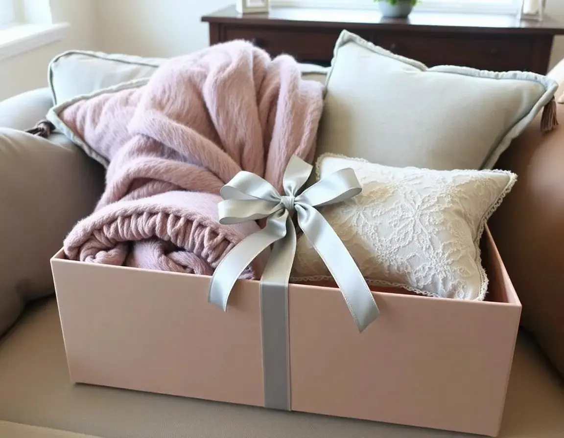 Comfortable Throw Blanket and Cushion Set