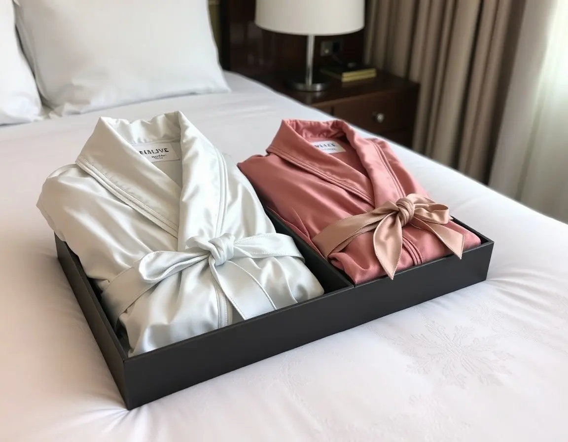 Luxury Silk Robe Set for Couple