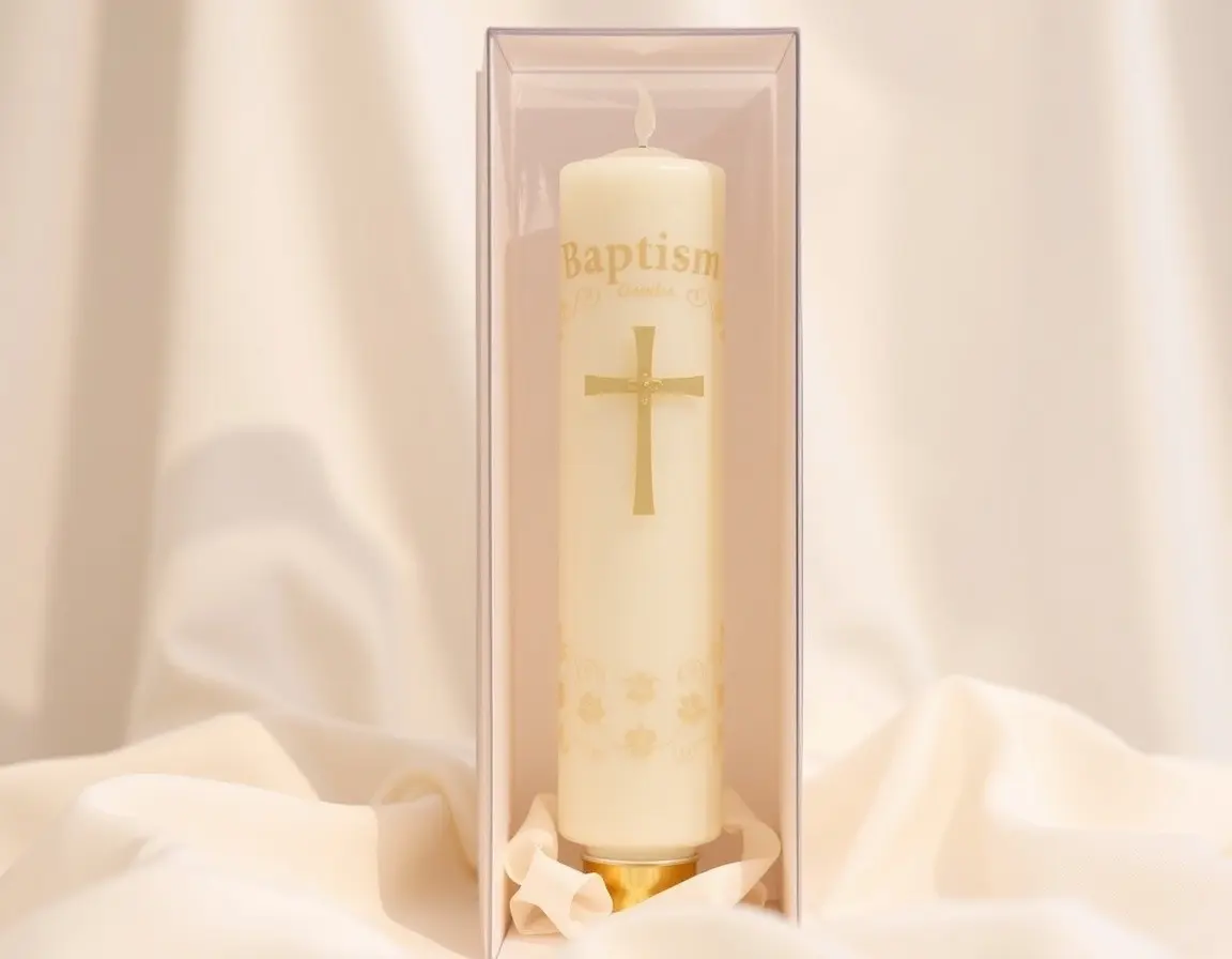 Personalisierte Taufkerze als Taufgeschenk