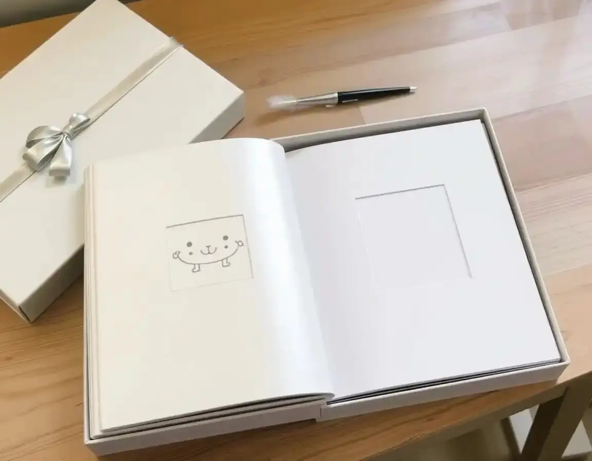 Sterling-Silber Fotoalbum für Babyfotos