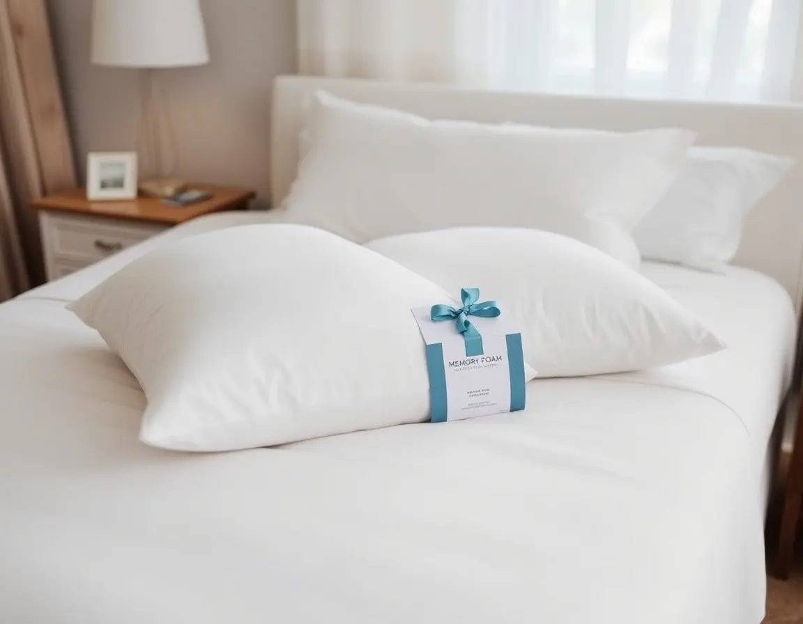 Set aus Memory Foam Kissen