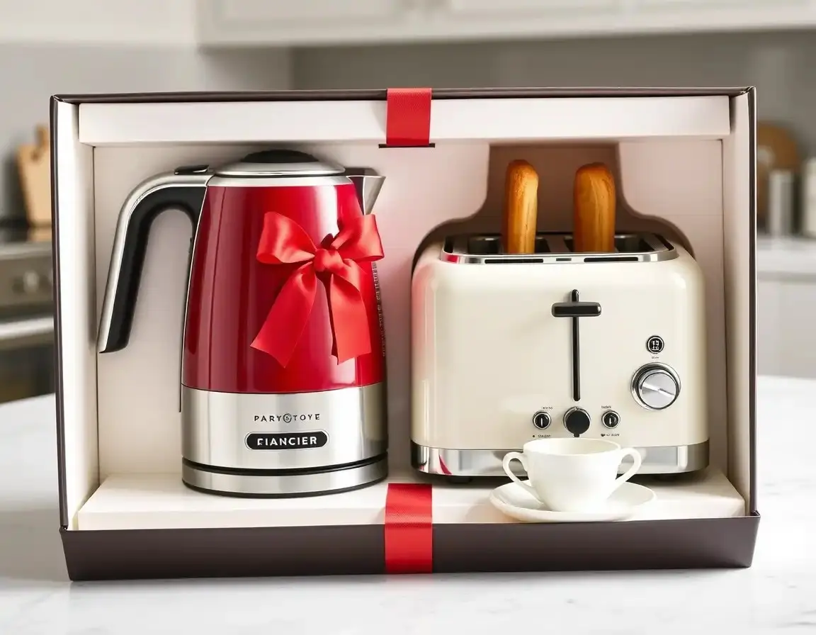 Wasserkocher und Toaster Set