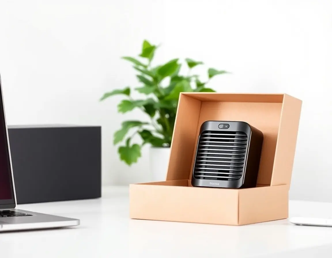 Mini Schreibtisch-Luftreiniger