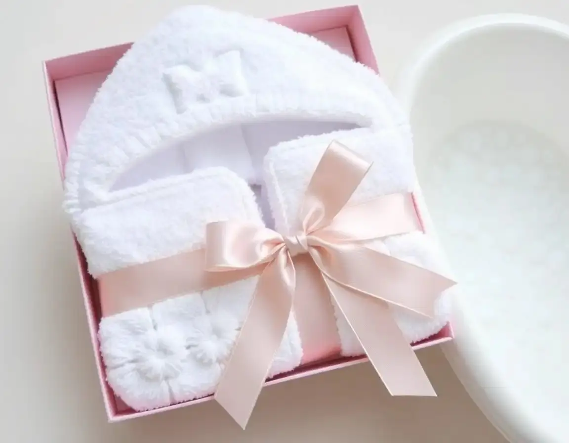 Weiches Baby Kapuzenhandtuch Set