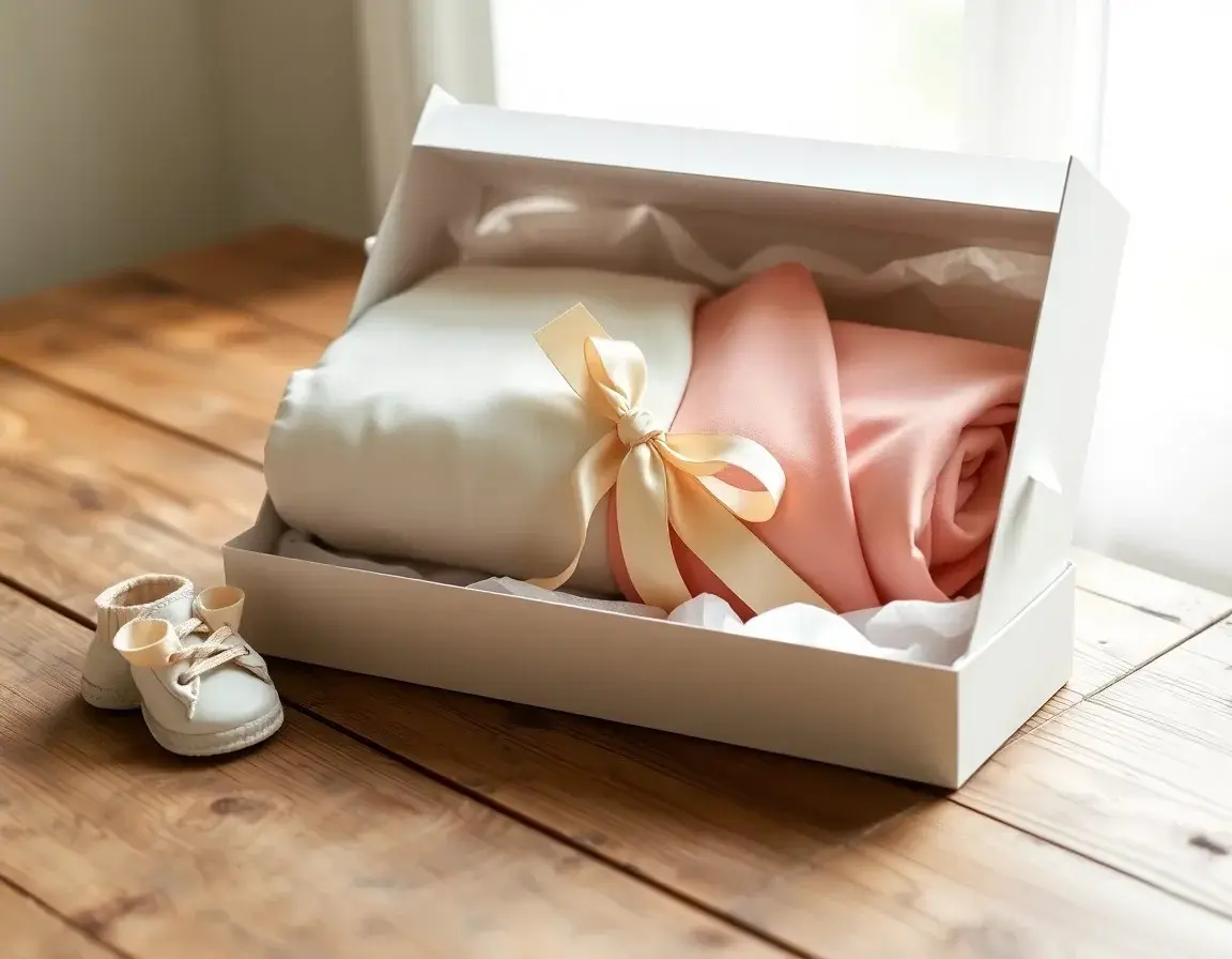 Luxus Bio Baby Puckdecke Set