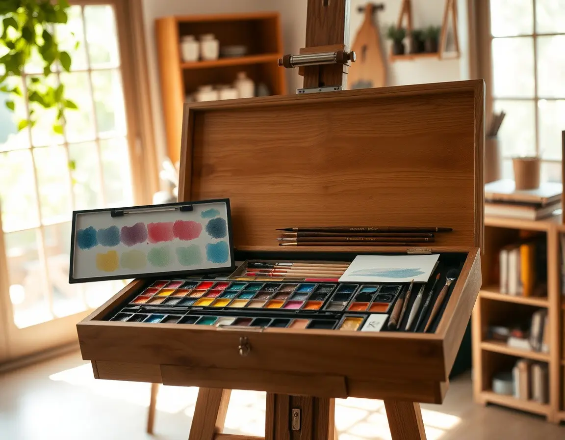 Professional Watercolor Painting Set für Kunstliebhaber